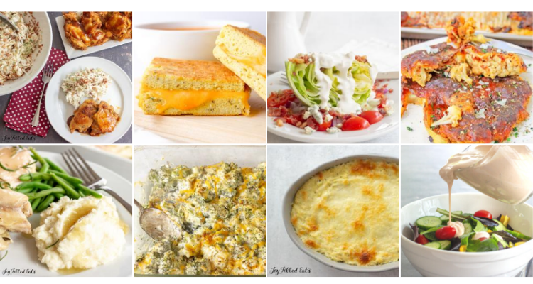 collage of food photos